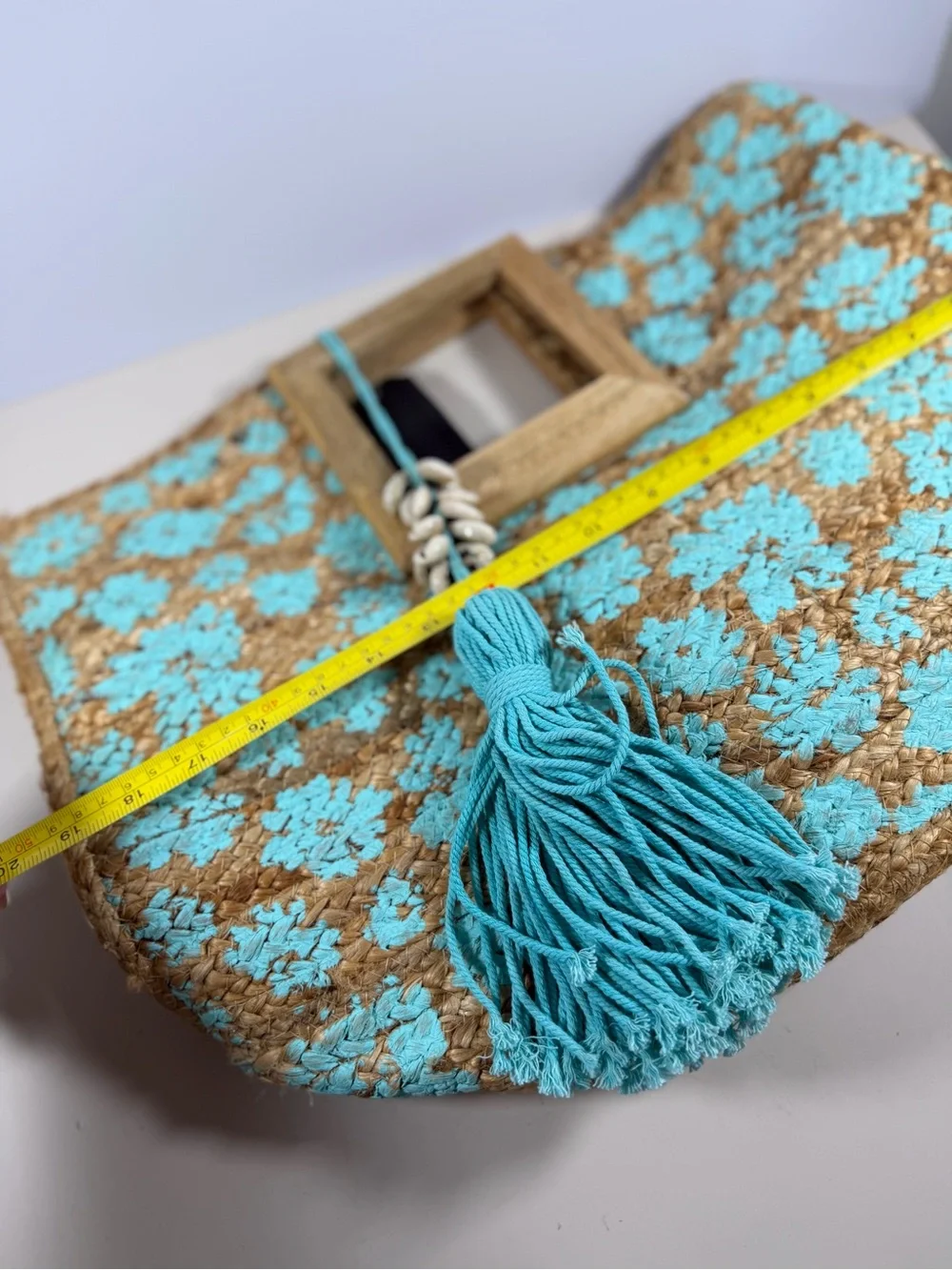 Twig & Arrow straw tote
